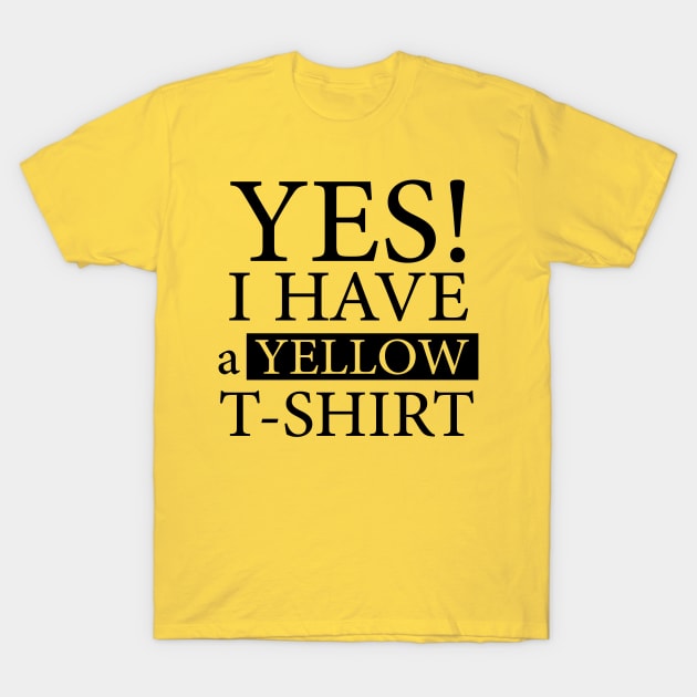 yellow T-Shirt by oussiakl